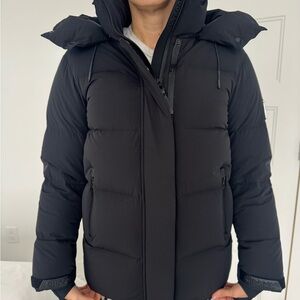 Women’s Black Puffer Jacket RUDSAK